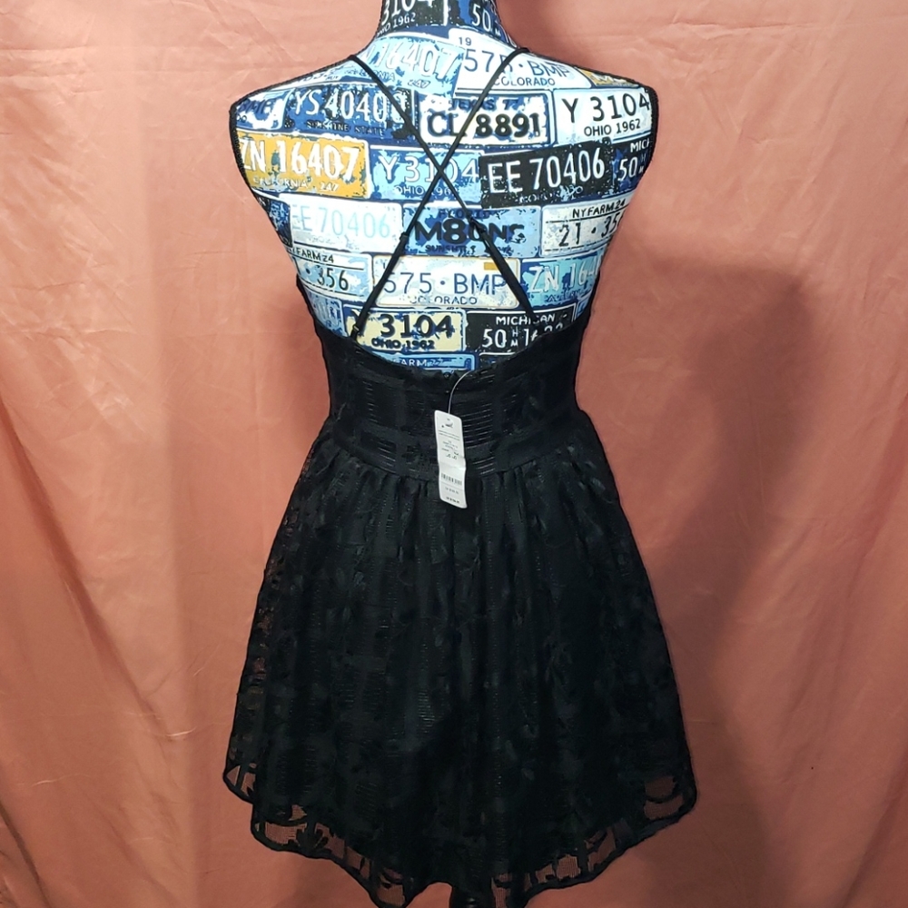 Bebe black lace dress - Picture 3 of 3